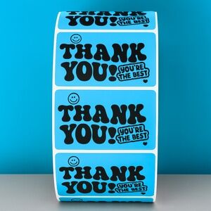 Thank You You’re The Best Stickers – Cute Packaging Labels for Small Business 2"